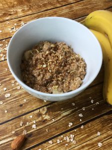 Bananen Dinkel Porridge