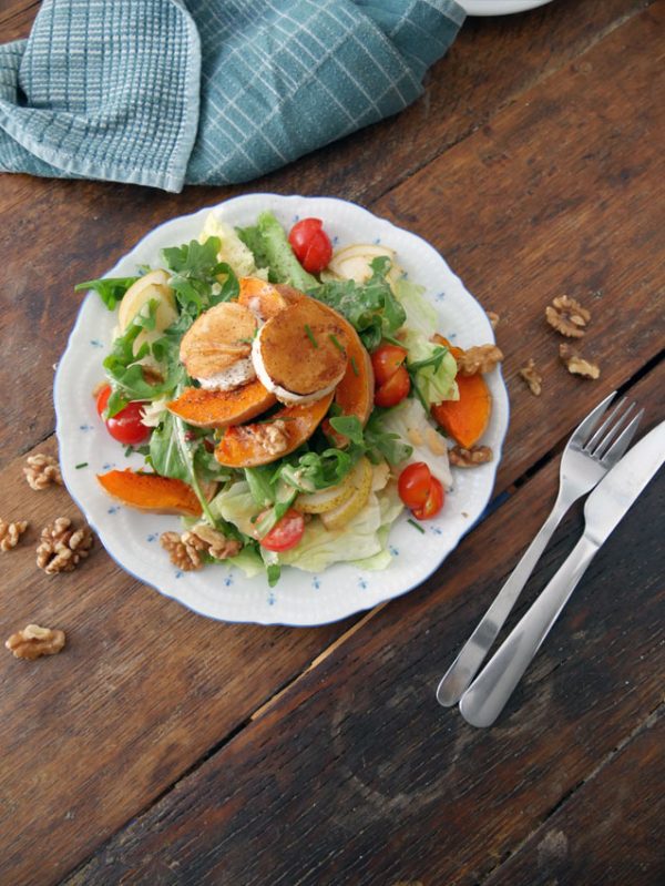 Rezept: Herbstsalat mit Walnüssen - Jetzt nachmachen und genießen!