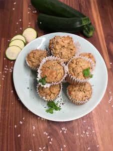 Vegane Zucchini Muffins