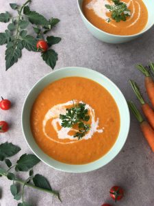Tomaten Karotten Suppe