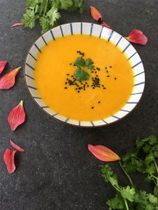 Kürbissuppe mit Safran