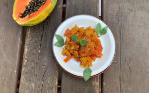 Papaya-Chutney