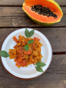 Papaya-Chutney