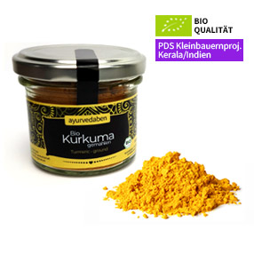 Kurkuma gemahlen bio 50g von ayurvedaben