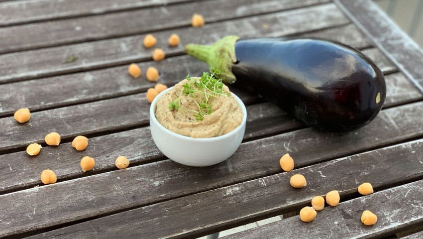 Auberginen Hummus