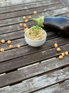 Auberginen Hummus